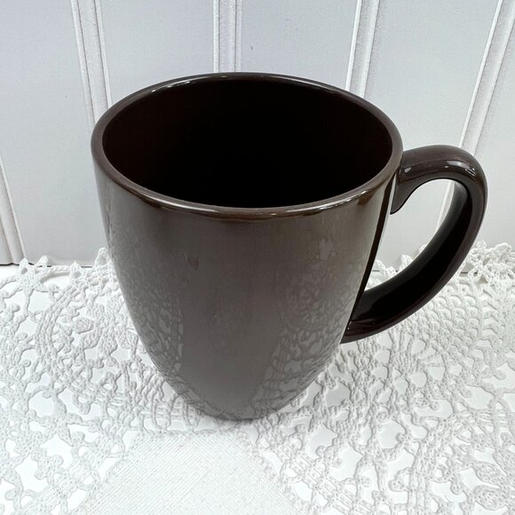 Corelle Stoneware Coffee Mug 10 Oz Set Of 4 Brown - Picture 3 of 7